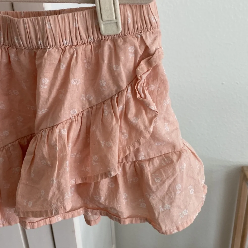 Gap Kids XS (4-5) | ruffle floral skirt